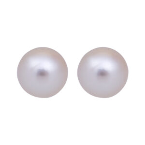 pearl stud earrings