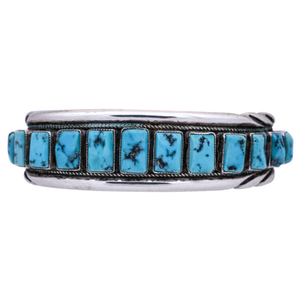 sterling silver native american style turquoise cabochon ring